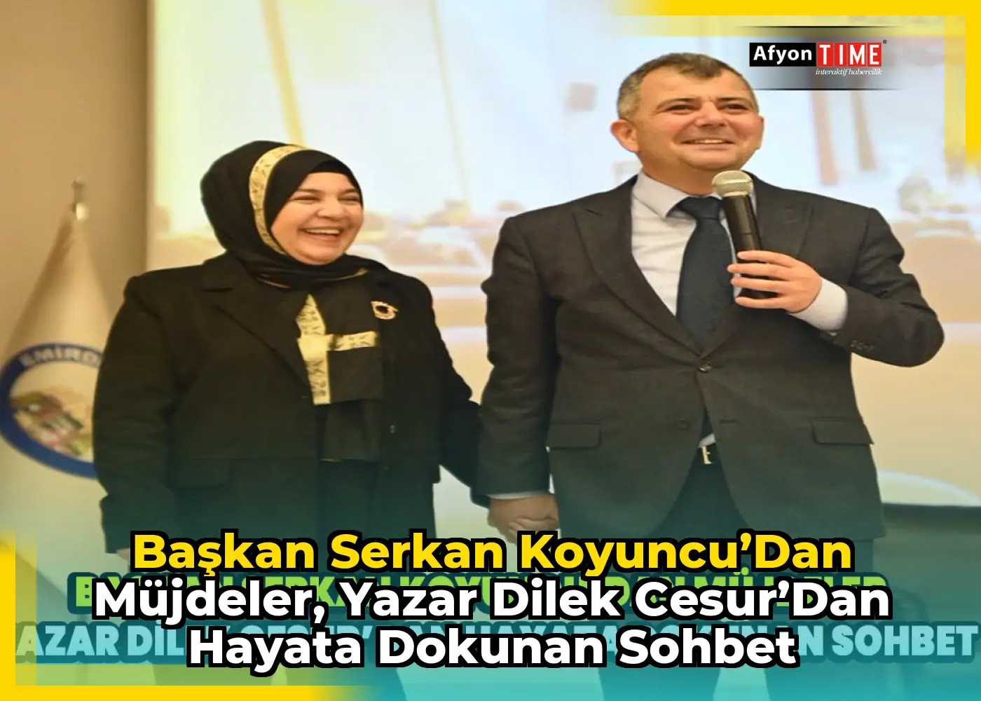 Başkan Serkan Koyuncu’dan Müjdeler, Yazar Dilek Cesur’dan Hayata Dokunan Sohbet