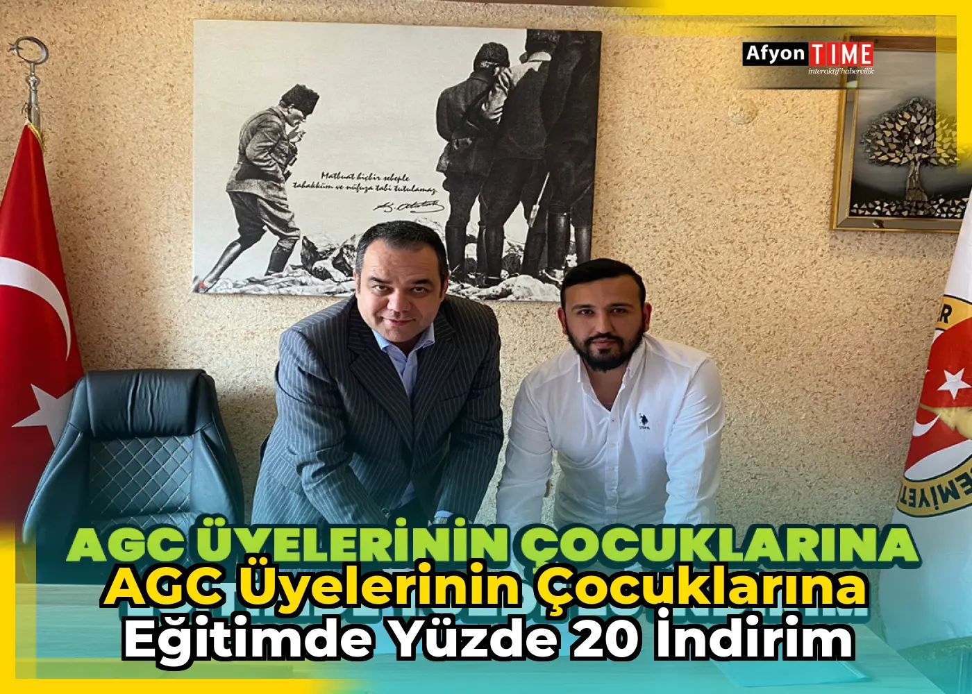 AGC üyelerinin çocuklarına eğitimde yüzde 20 indirim