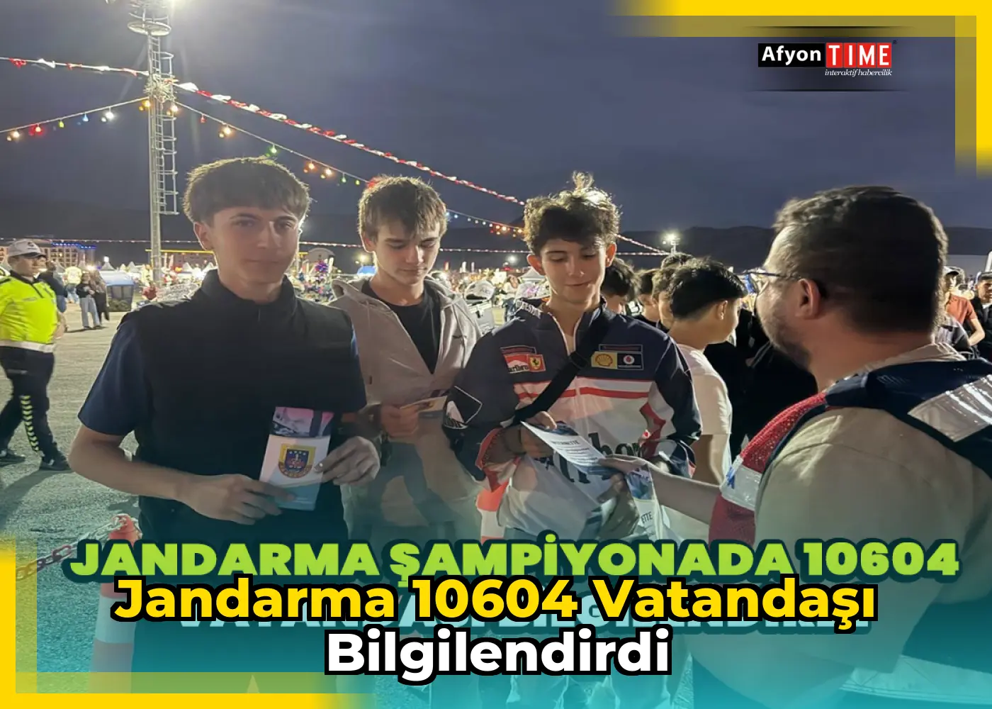 Jandarma 10604 vatandaşı bilgilendirdi