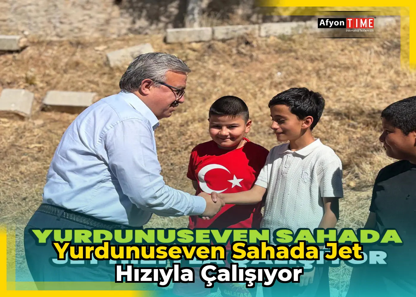 Yurdunuseven sahada jet hızıyla çalışıyor
