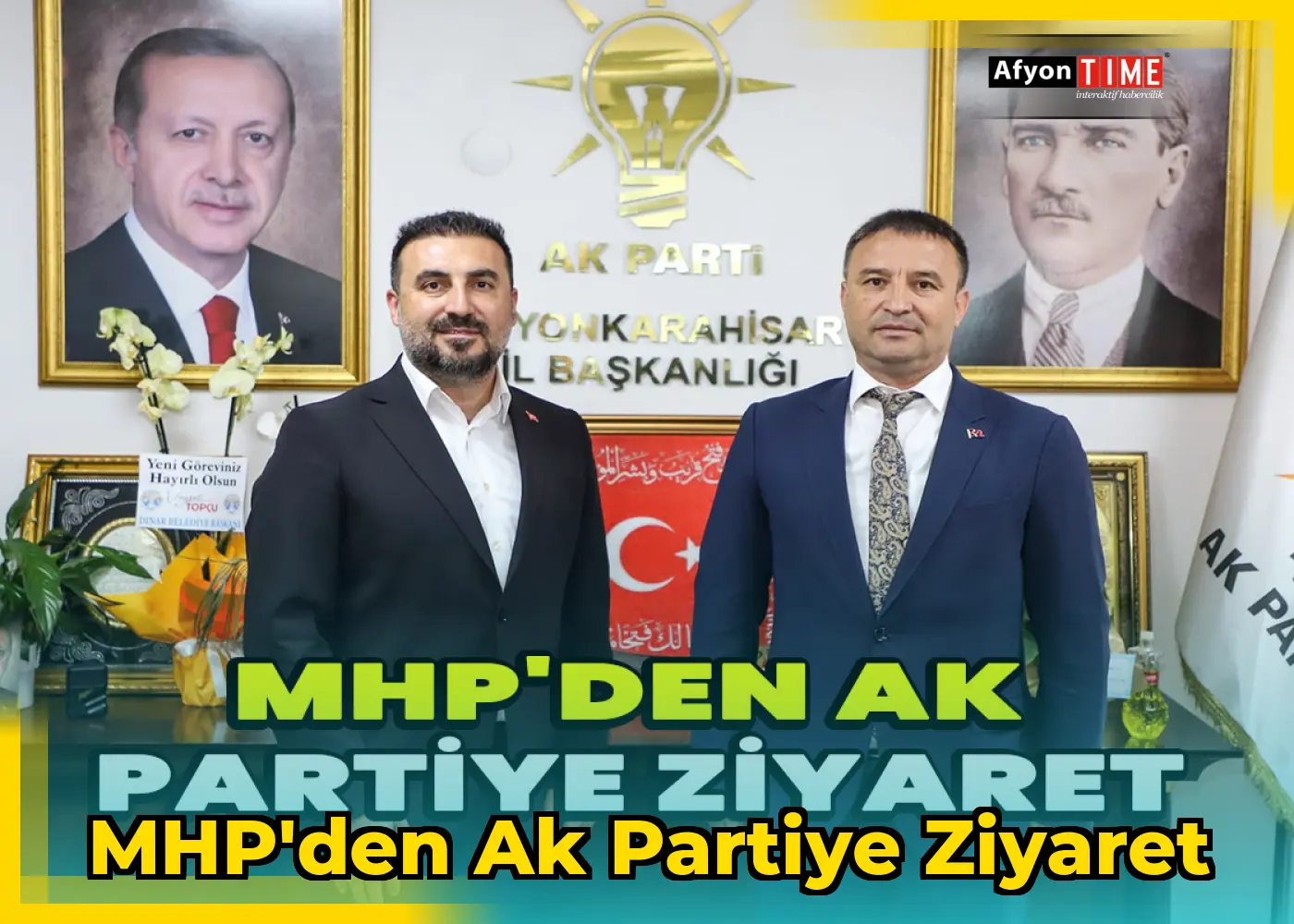 MHP'den Ak Partiye ziyaret