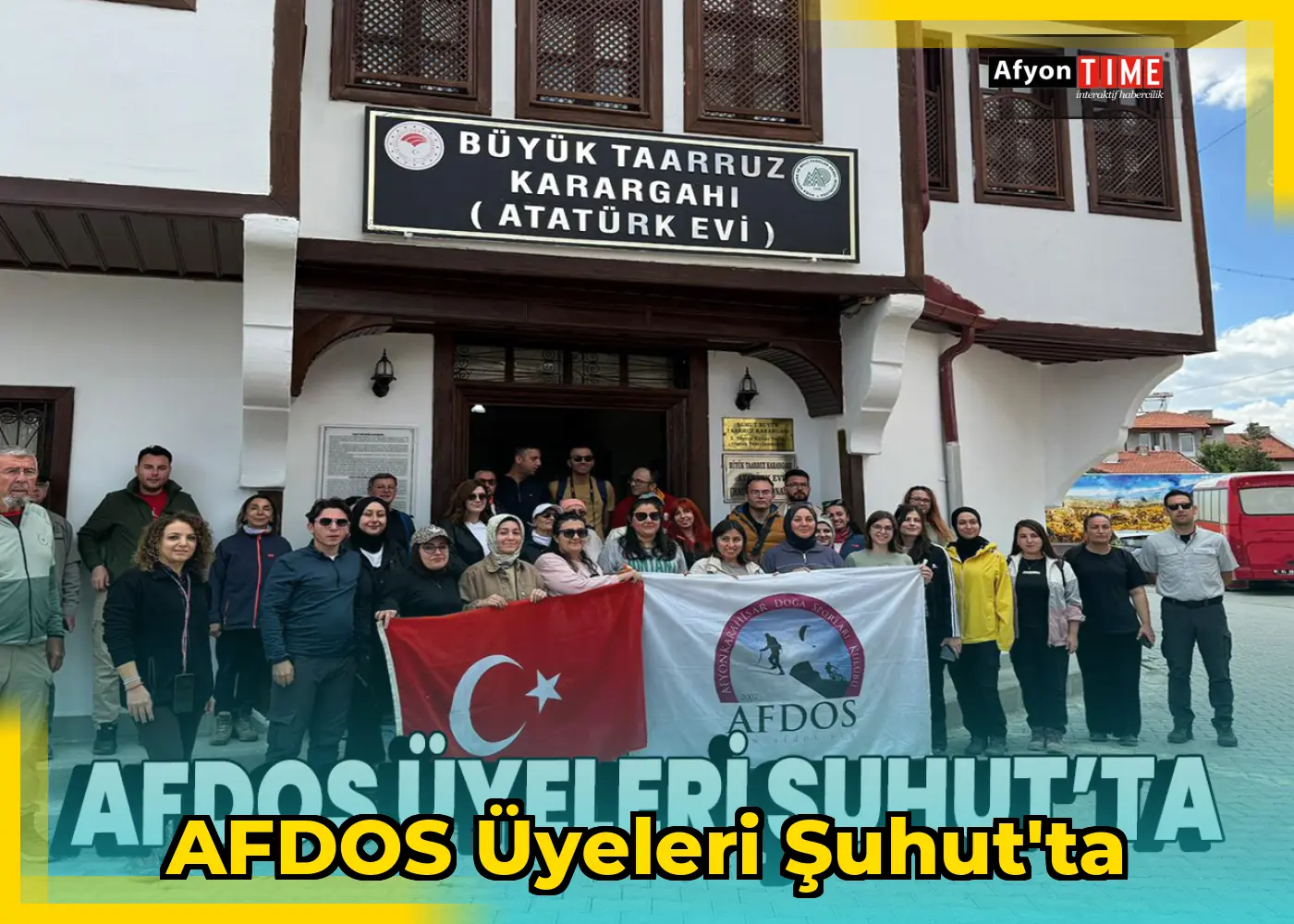 AFDOS Üyeleri Şuhut'ta